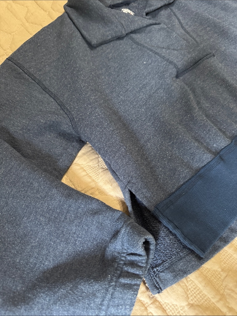 Free People Movement Navy Heather Pullover Sweatshirt - Medium - Picture 4 of 7
